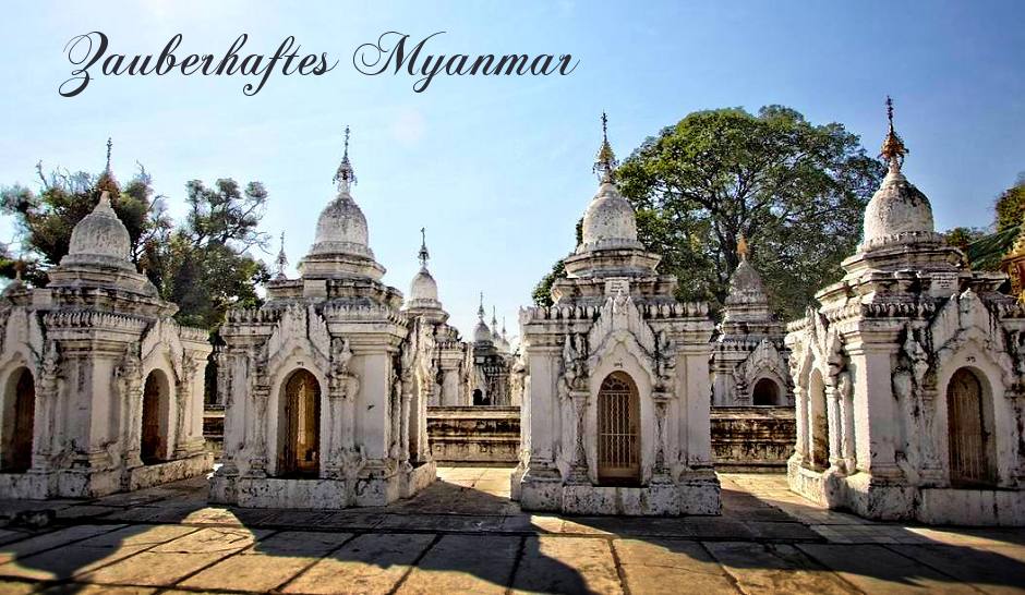 Foto: Kuthodaw Pagode in Mandalay 