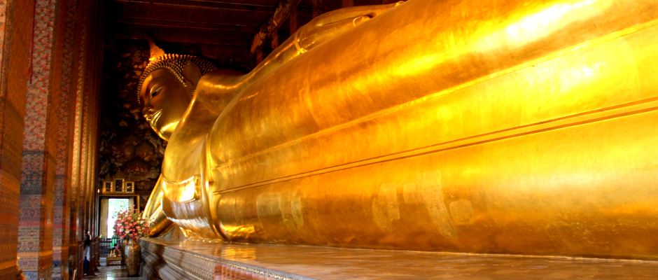 Bangkok wat-pho liegender buddha