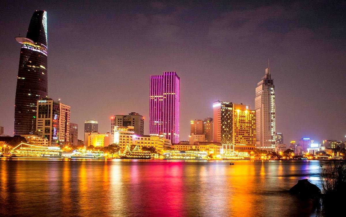 Bild : Ho-Chi-Minh-Stadt (frher Saigon) in Sd-Vietnam