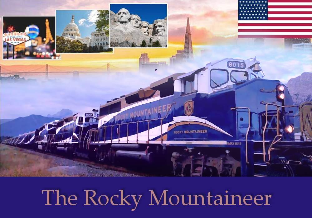 Zugreisen USA und Kanada mit dem Luxuszug Rocky Mountaineer quer durch Amerika 
