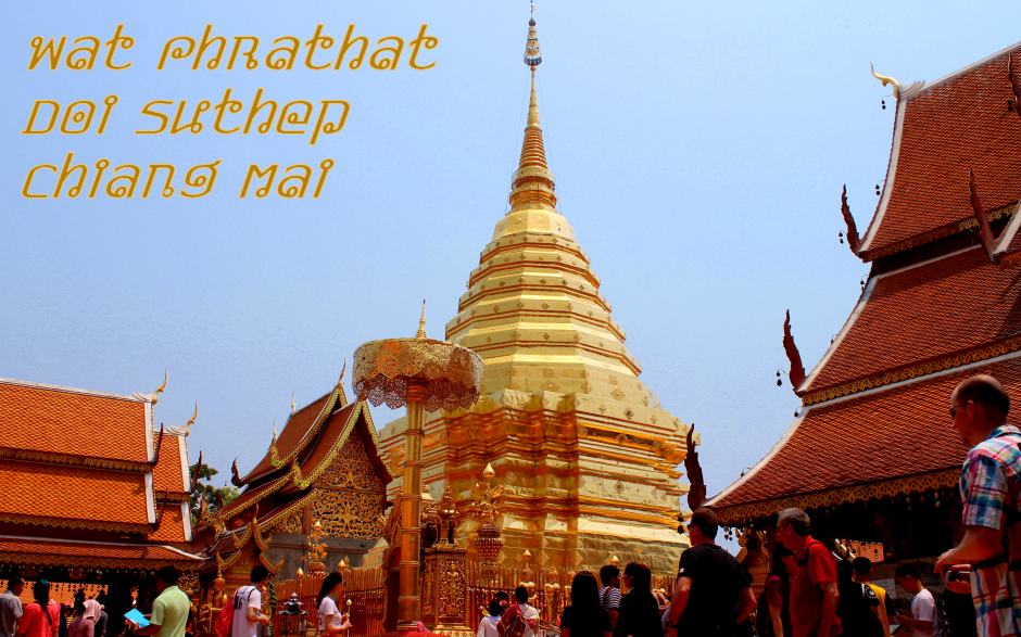 Foto: Tempelanlage Wat Phrathat Doi Suthep in Chiang Mai
