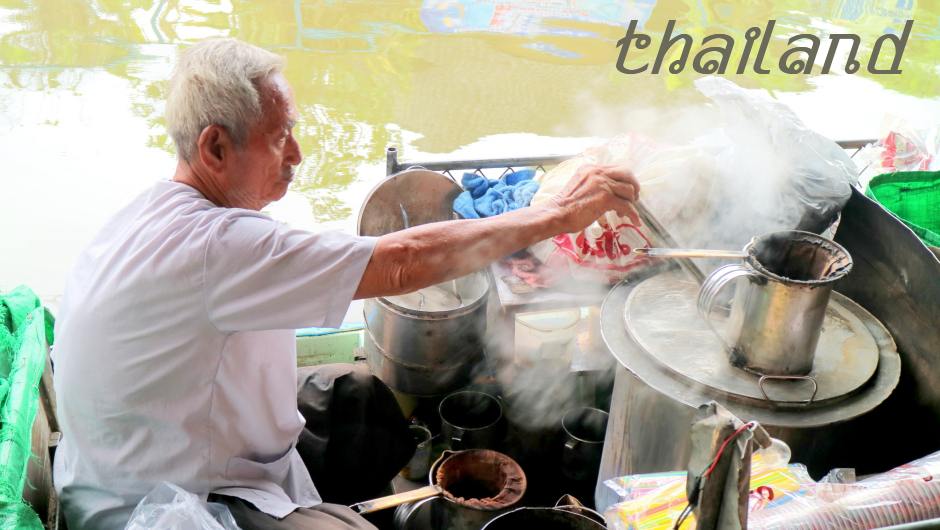 Foto: Schwimmender Markt in Bangkok