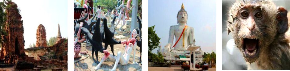 Foto: Urlaub in Thailand - Ayutthaya-Tempelanlagen