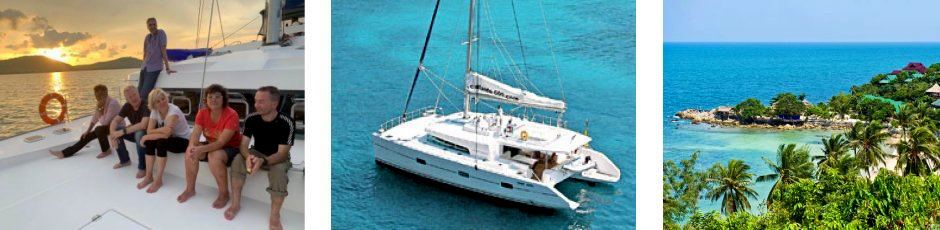 Foto: Urlaub in Thailand - Katamaran-Segeltour Phuket