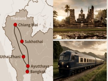 Zugreise Bangkok Chiang Mai buchen